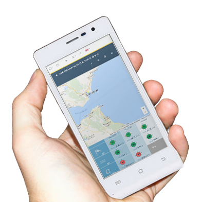 Environmental Control Panel App on hand